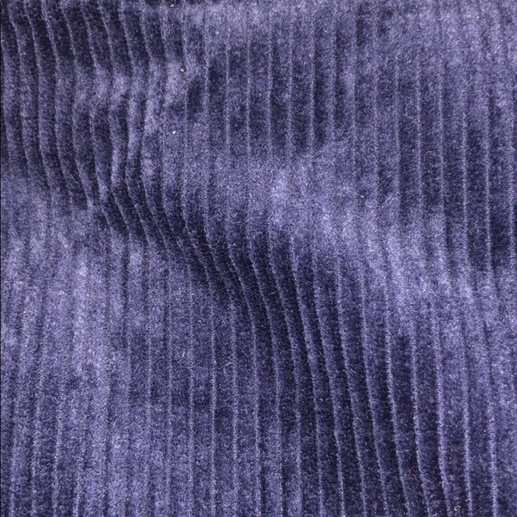 Navy blue corduroy skirt - Picture 2 of 3